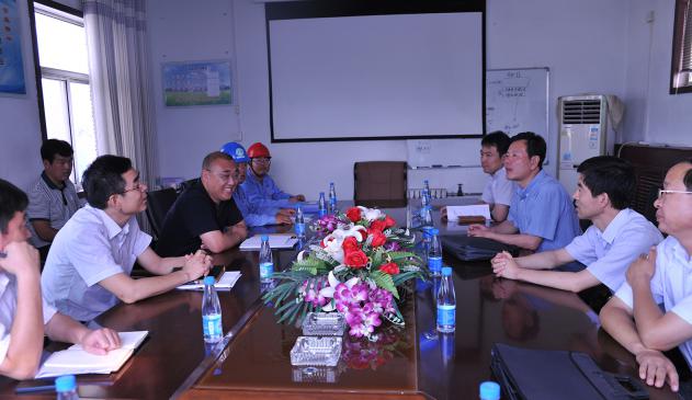 東營市委常委、秘書長李金昆率隊到集團公司視察